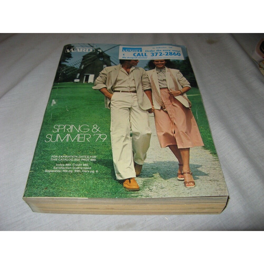 Montgomery Ward Spring & Summer 1979 Catalog Clothing Lingerie Shoes Jewelry
